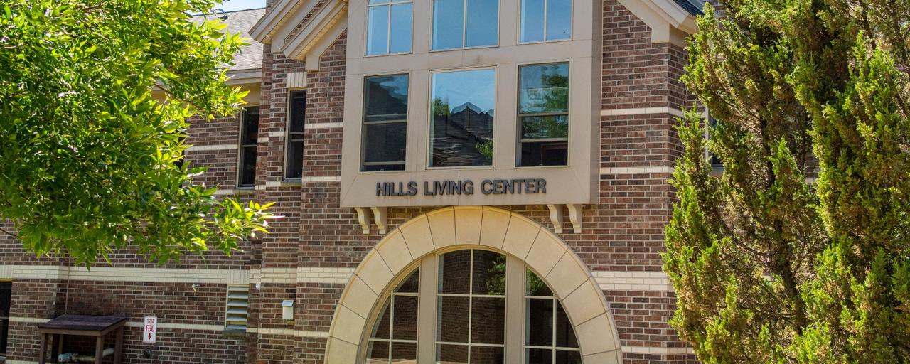 Hills Living Center is an example of One-Bedroom Apartment-style housing.